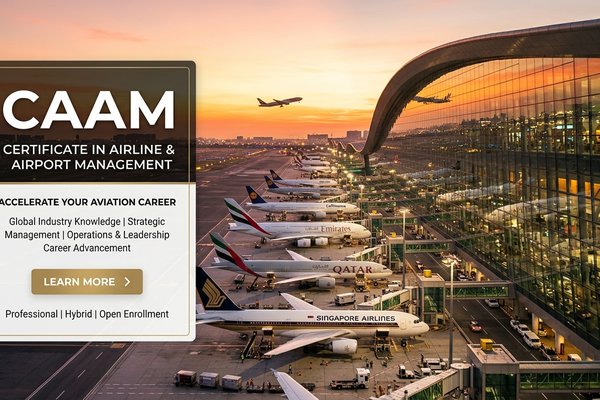 Certificate in Airline & Airport Management (CAAM)