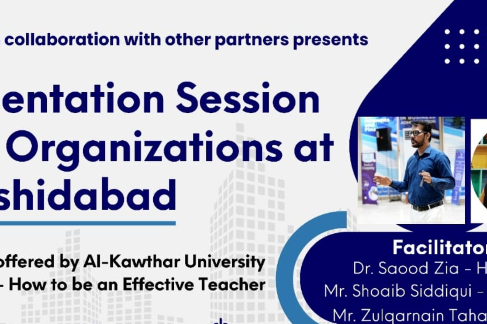 Orientation Session for Organization at Rashidabad