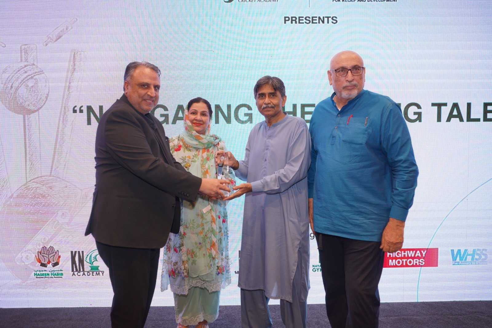 VC Al Kawthar University with Javaid Mian Dad